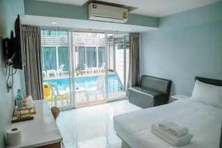 บรรยากาศห้อง Superior Pool Access